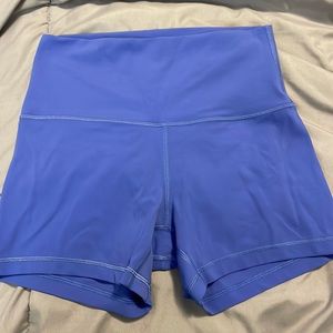 Lululemon align 4inch shorts, size 6. Color: Wild Indigo